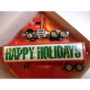 Winross Diecast Tractor Trailer Big Rig Truck 1995 Happy Holidays ARL Transport